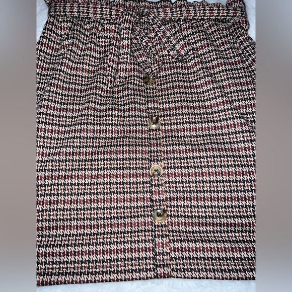 6/$15 Fall Sale: NWOT No Comment 2 Piece Crop Top Skirt Set - Picture 2 of 7